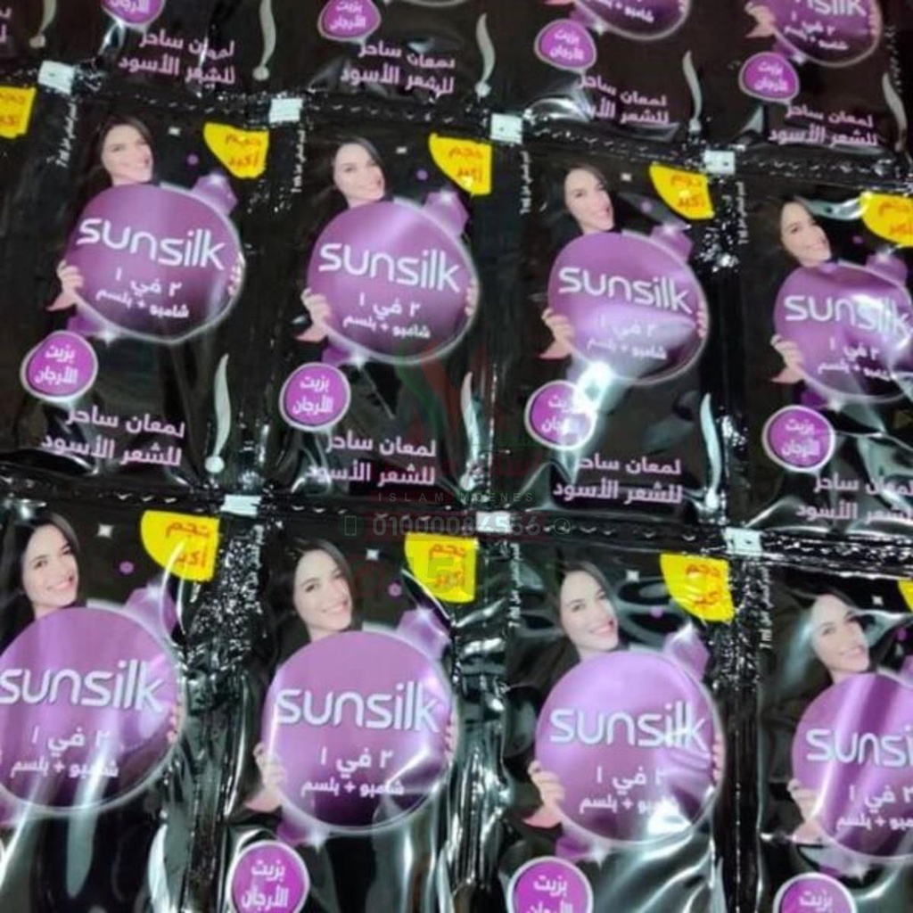 [60843] صن سيلك اكياس شامبو