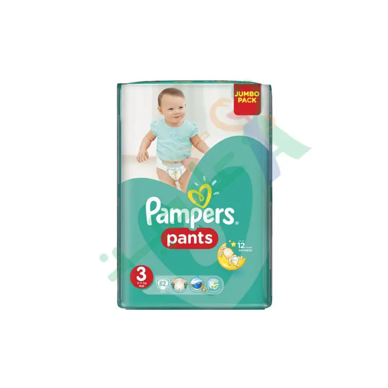 pampers pants.cilottes 3 2p New