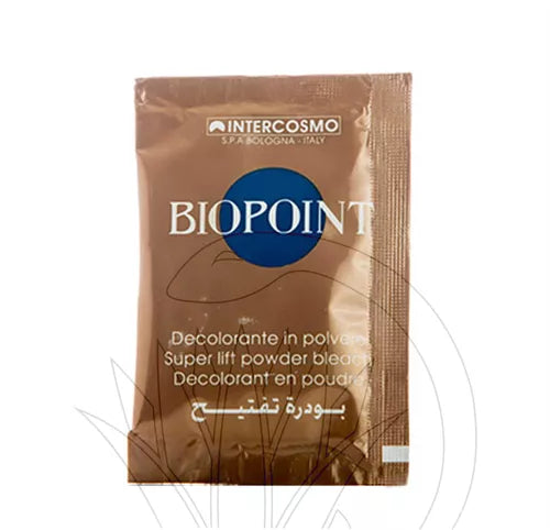 BIOPOINT SUPER LIFT POWDER BLEACH 10 G - بيوبوينت سوبر ليفت بودرة تفتيح وتشقير | 10 جم | بودرة تشقير | تشقير شعر الوجه والحواجب والجسم وتفتيح خصلات الشعر بلطف وبحماية فائقة