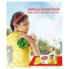 [69624] Lifebuoy Lemon Fresh 125g صابون