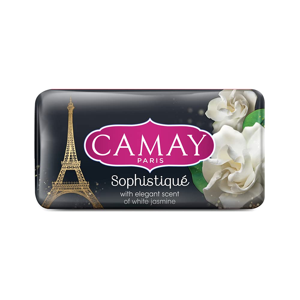 [70808] CAMAY SOAP SOFISTIQUE 125ML - صابون كامي سوفيستيك | 125 مل | صابون سائل | تنظيف ونعومة البشرة وتعطيرها