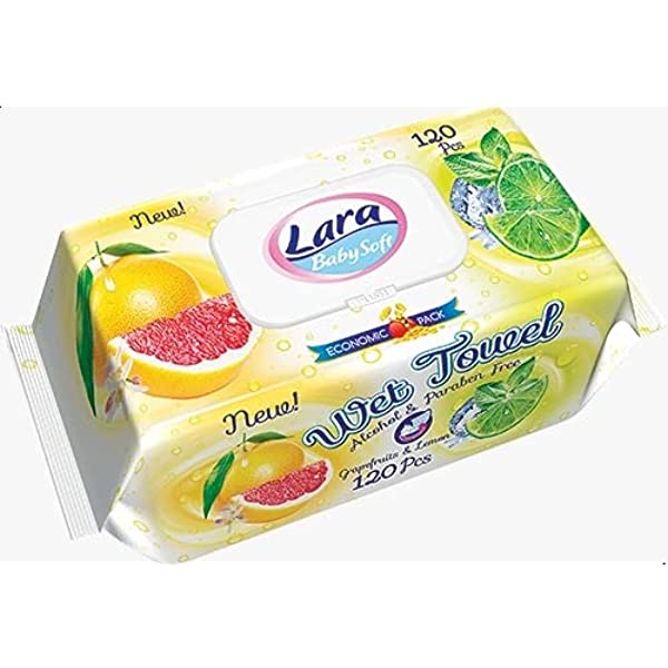 لارا مناديل مبللة