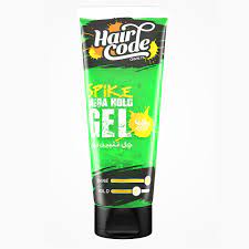 [75942] HAIR CODE MEGA HOLD GREEN 185 ML - هير كود ميجا هولد اخضر | 185 مل | جل للشعر | تثبيت فائق وتصفيف قوي