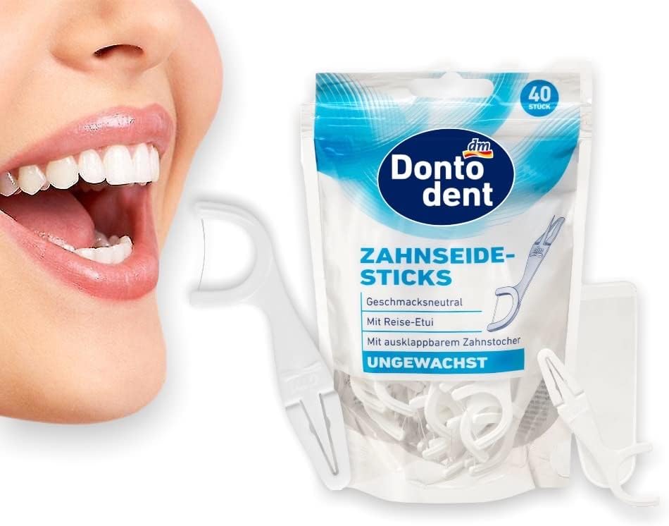 DENTAL FLOSS TOOTHPICK 40 PCS