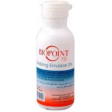 BIOPOINT 10 VOL OXIDIZING EMULSION - بيوبوينت 10 %مستحلب اكسجين لتلوين الشعر | 1000 مل | مستحلب | تفعيل صبغات الشعر وبودرة التشقير وتثبيت اللون بلطف