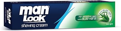 [63363] MAN LOOK SHAVING CREAM WITH ALOE VERA 40ML
