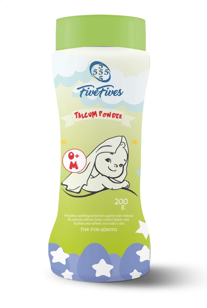 خمس خمسات بودرة تلك اخضر 200ج