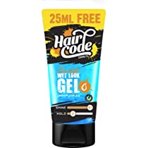 [62189] HAIR CODE GEL TUP 150ML BLUE wet look