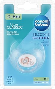 CANPOL BABIES MINI SOOTHER 0 - لهاية كانبول ميني | مقاس 0 | لهاية اطفال | مهدئة ولطيفة لحديثي الولادة