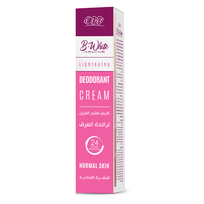 EVA B-WHITE deodorant WHITENING normal SKIN 15gm