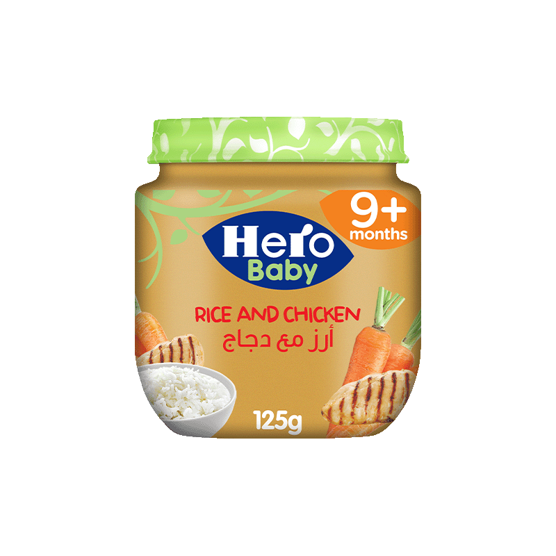 HERO BABY RICE & CHIKEN JAR