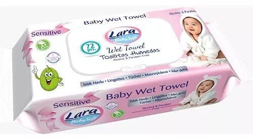 [69600] Lara Baby 72Pca مناديل