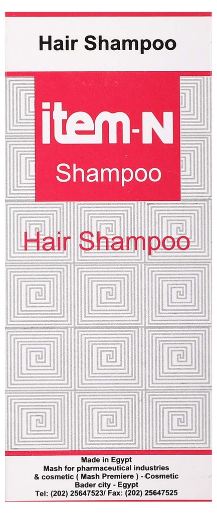 ITEM SHAMPOO 60ML