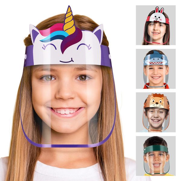 face shield اطفال