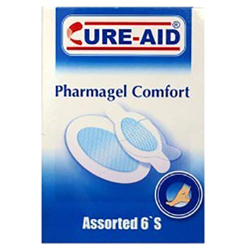 CURE-AID PHARMAGEL COMFORT - كيور ايد فارماجيل كومفورت | علبة متنوعة | غيار هيدروجيل طبي | لعلاج الحروق وتسريع التئام الجروح