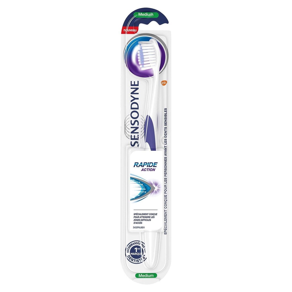 SENSODYNE rapid relef medium BRUSH