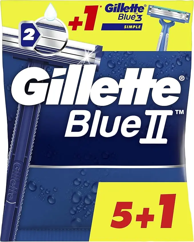 GILLETE BLUE2 PLUS 5+1