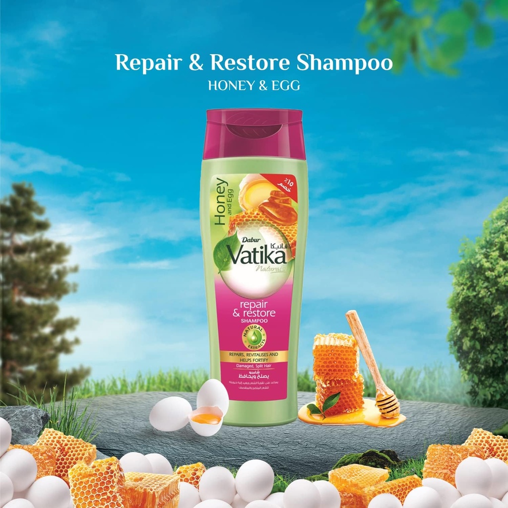 D VATIKA SHAM REPAR&RESTORE 190ML