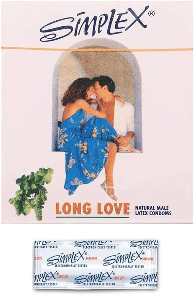 [65382] SIMPLEX LONG LOVE 3 CONDOM