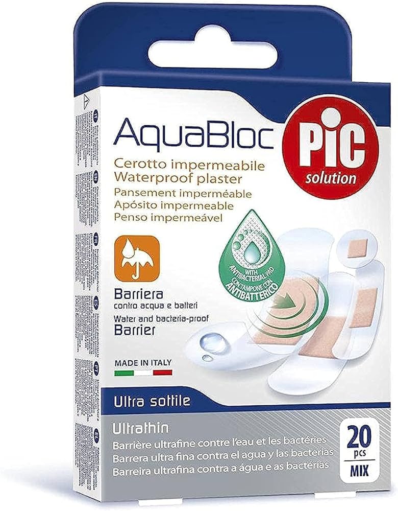 pic aquabloc 20 medium plaster