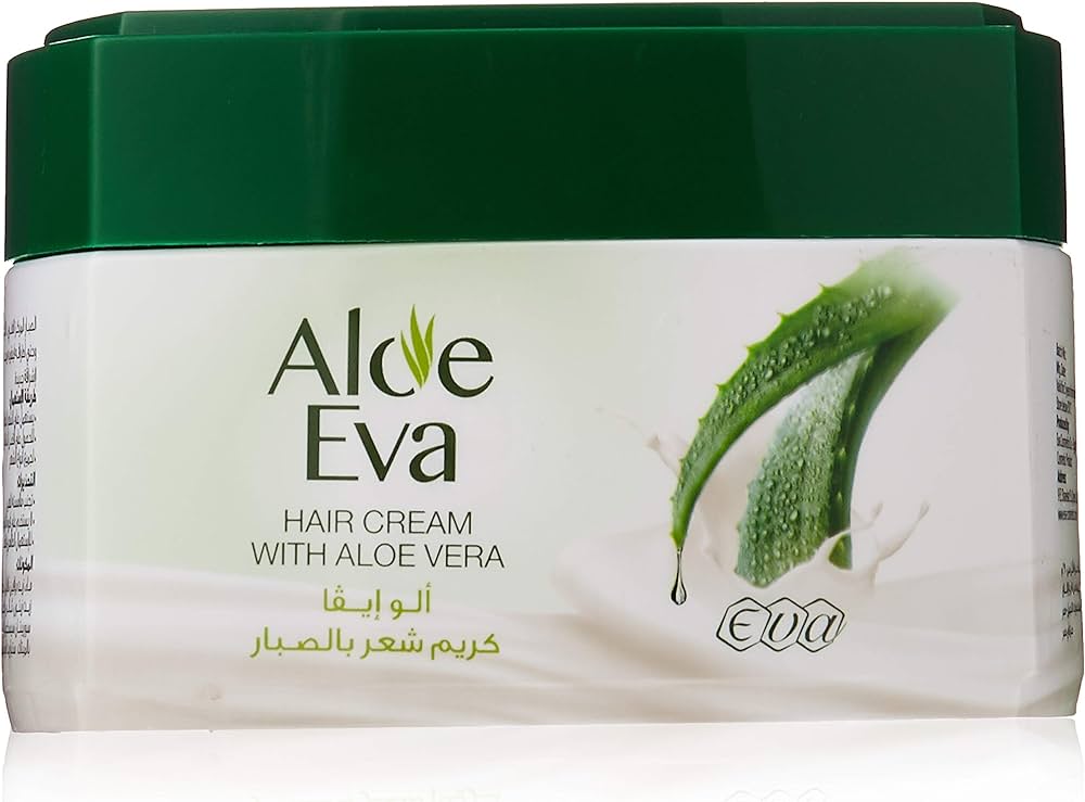 EVA HAIR CREAM WITH ALOE 85 GM - كريم ايفا بالصبار للشعر | 85 جم | كريم | لتغذية وترطيب الشعر الجاف