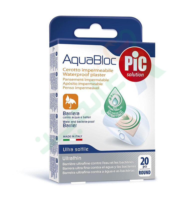 pic aquabloc 20 round plaster