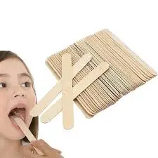 خافض لسان خشبى