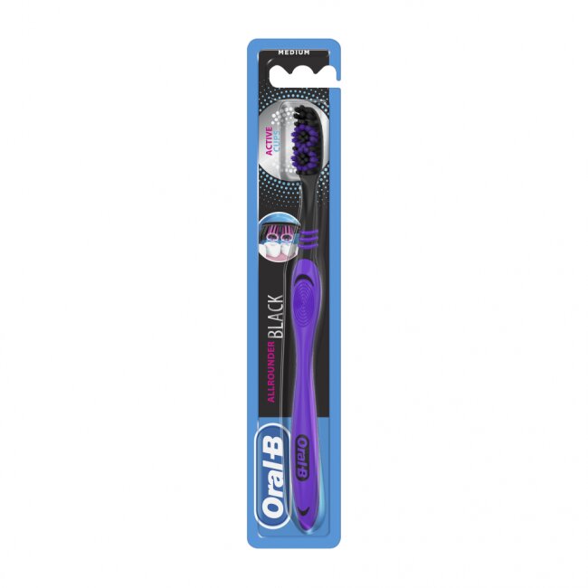 [71954] ORAL_B ALLRoUNDER BLACK MEDIUM