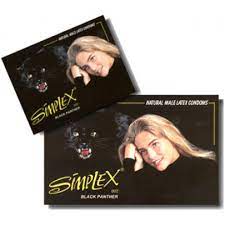 [65378] SIMPLEX Black 3 CONDOM