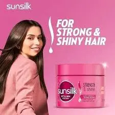 SUNSILK STRENGTH&SHINE STYLING CREAM 210ML