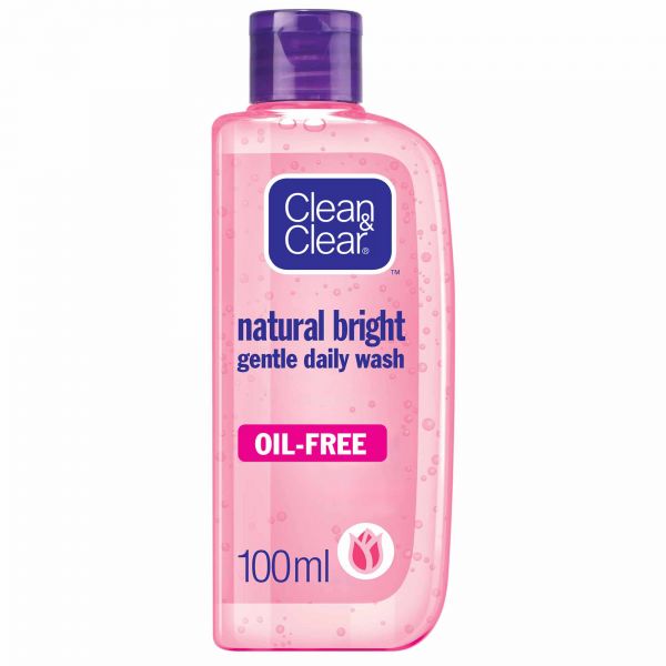 Clean%Clear Natural Bright Daily Wash 100ml