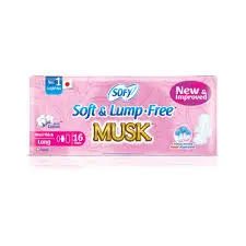 [77320] sofy maxi thick soft & lump musk free long 16pcs