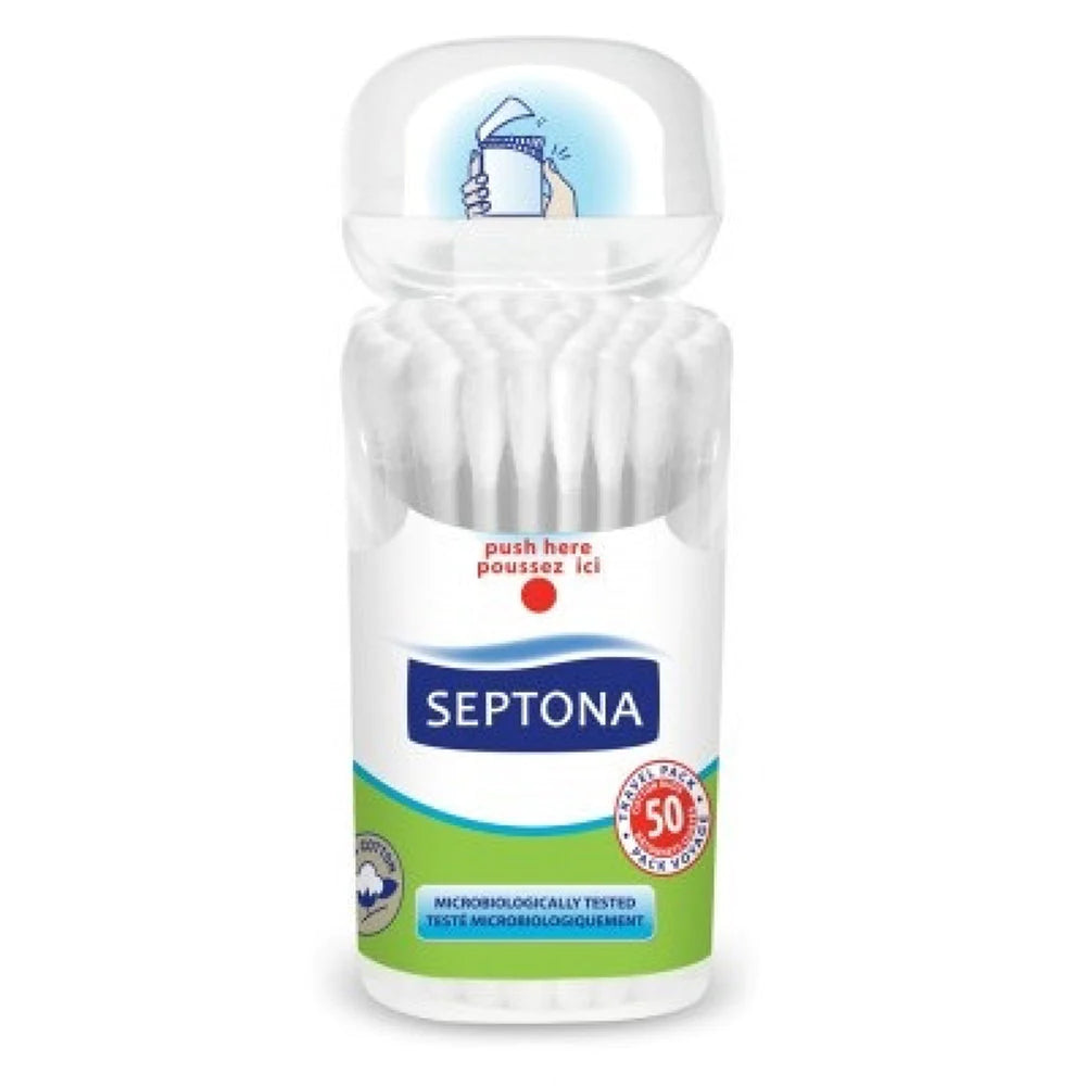 [65794] SEPTONA سيبتونا بوكس اعواد قطنية 50 عود