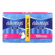 ALWAYS MAXI COTTON Long 18 New