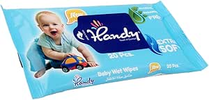 BABY HANDY SUPER ABSORBENT POSTPARTUM MOTHER DIAPERS 20 PIECES - بيبي هاندي | 20 فوطة | فوط صحية لفترة ما بعد الولادة والنفاس | حماية فائقة وامتصاص معزز