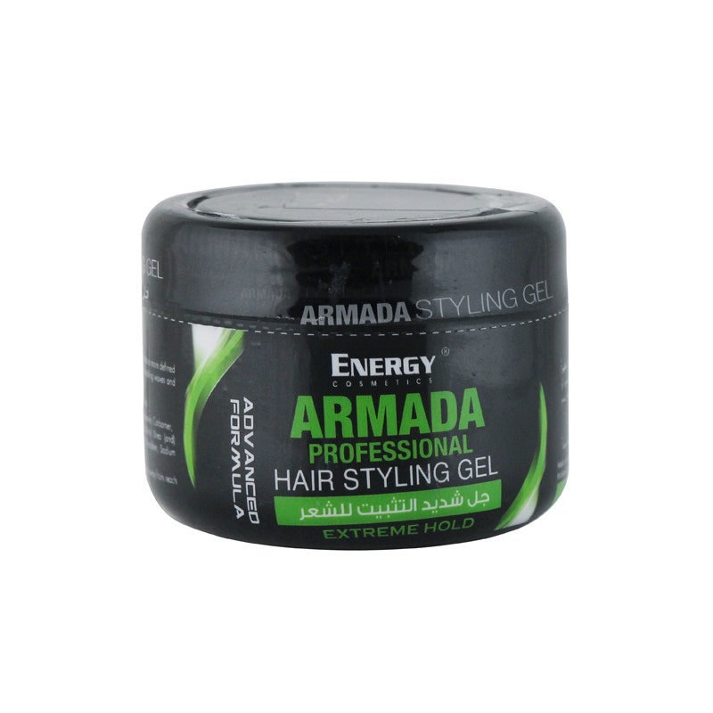 [69540] ENERGY HAIR GEL GREEN 250 ML - انيرجي جل اخضر | 250 مل | جل | لتثبيت وتغذية خصلات الشعر