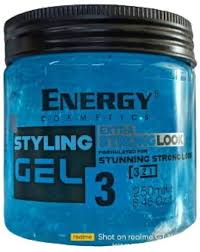 Energy Hair Gel 250ml ازرق