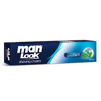 [57115] MAN LOOK SHAVING 90 G نعناع