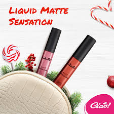 CIAO MATTE SENSATION LIQUID LIPSTICK - روج تشاو مات سنسيشن | 5 مل | روج | تلوين وتجميل الشفاه