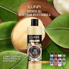 LUNA SH-GEL SHEA BUTTER 500ML