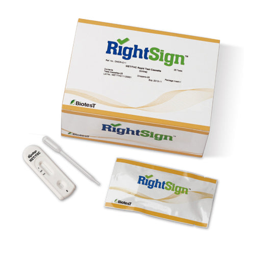 Right sign drug test