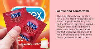 Durex 3 condom strawberry عرض