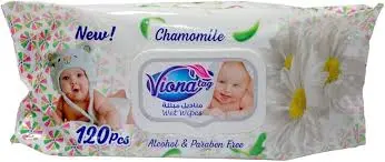 viona adult wet towel 120pcs chamomile