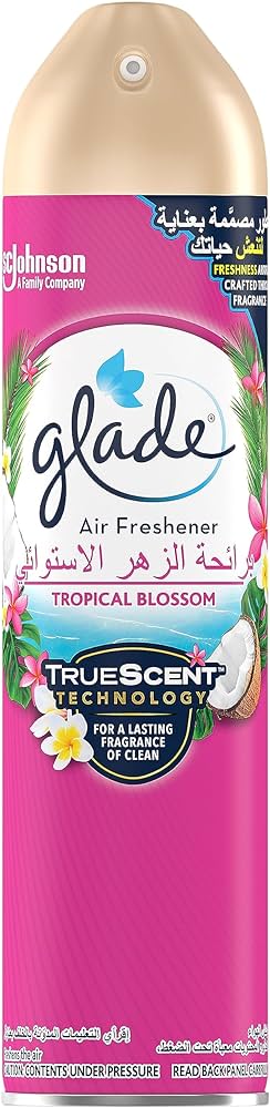 GLADE AIR FRESHENER TROPICAL BLOSSOM 300ML