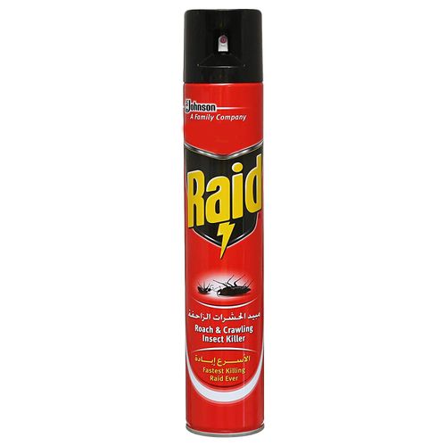 RAID COCKROACK SPRAY 500ML