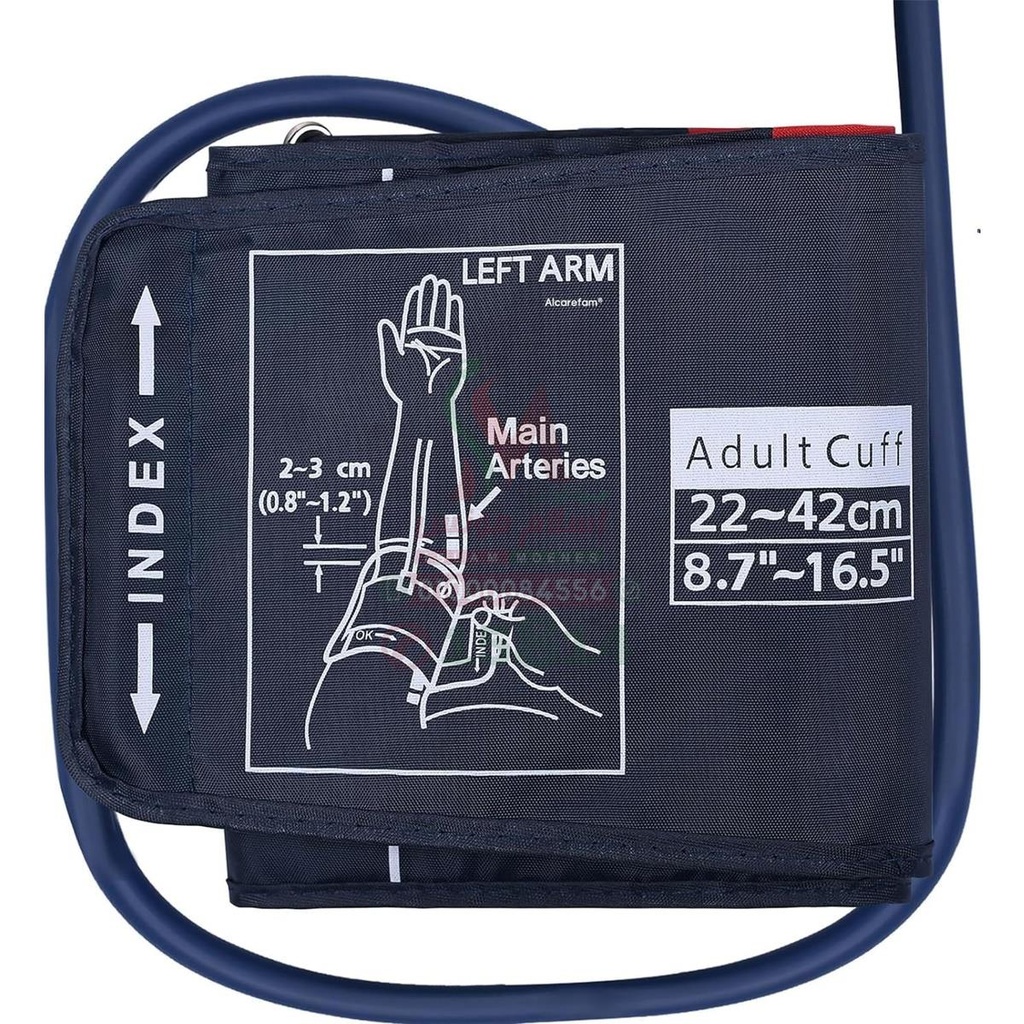 CUFF WITH BLADDER SH-20020 - كف للذراع خاص لجهاز الضغط مع خزان هواء | مقاس لارج | كف بديل لجهاز الضغط | لقياس ضغط الدم بدقة