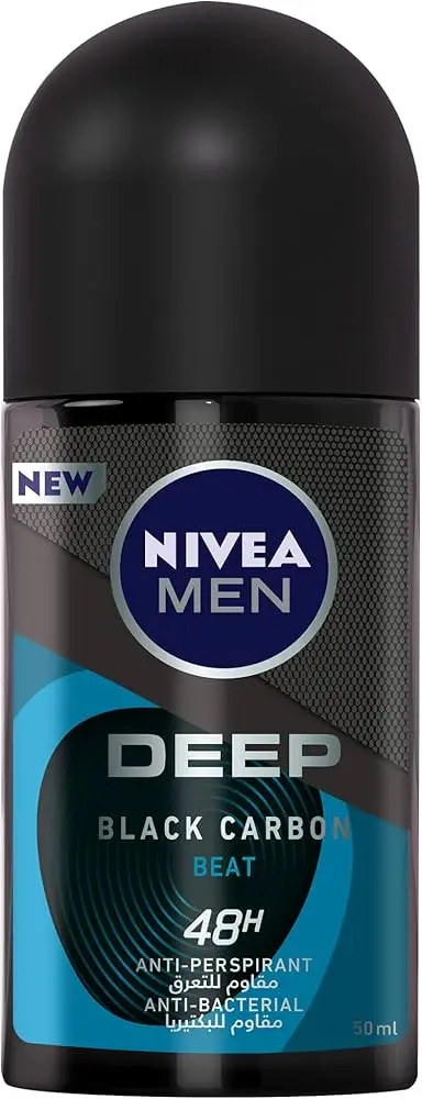 NIVEA DEEP BLACK CARBON BETA ROLL ON 50ML