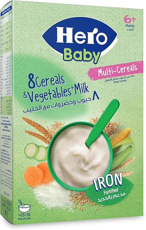 HERO GOOD NIGHT 8 CEREALS VEGETABLE MILK