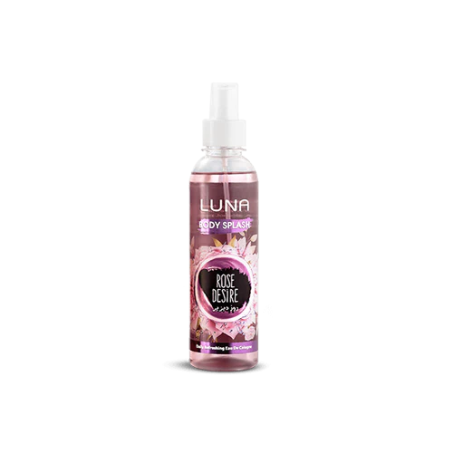 LUNA BODY SPLASH ROSE DESIRE COLOGNE 250ML