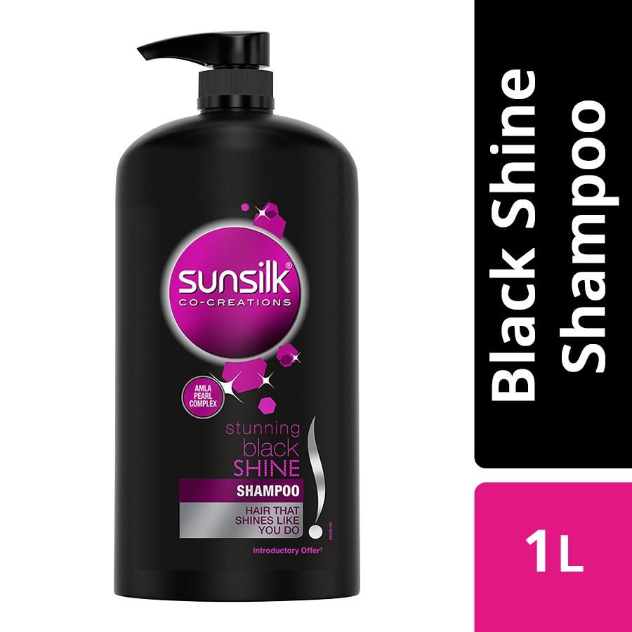 [74781] Sunsilk Shampoo stunning black shine 1L